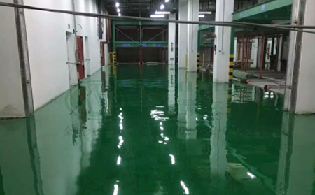 11月向阳街道向阳街道环氧地坪施工高峰来袭，梦得来化工多项目同步推进保交付